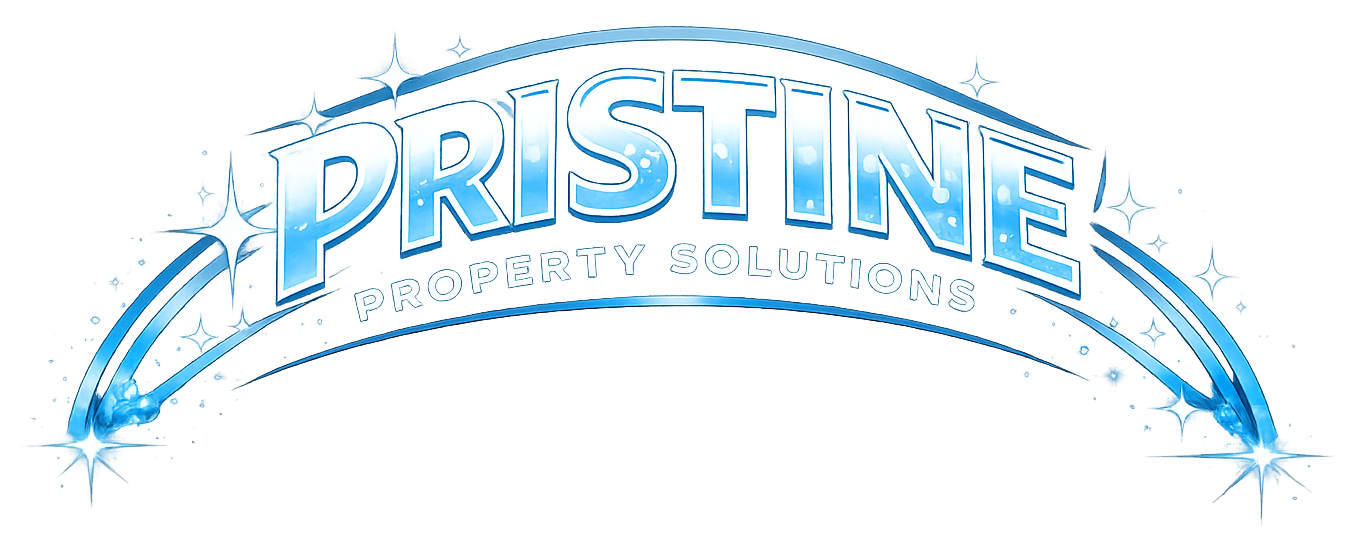 Pristine Property Solutions Pristine Property Solutions Residential Cleaning Home Cleaner Commercial Cleaning Property Maintenance Handyman Horizontal Version copy